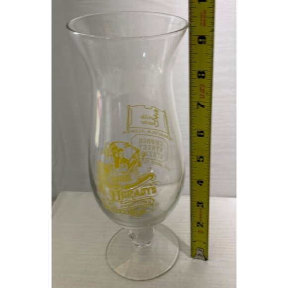 VTG Rosie O'Grady's Good Time Emporium Orlando Pensacola Hurricane Glass - Picture 4 of 6